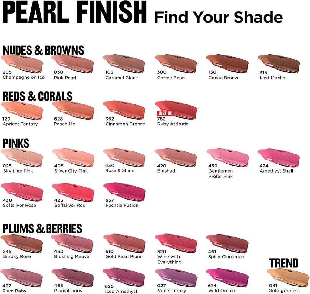 Revlon Super Lustrous Pearl Lipstick 420 Blushed
