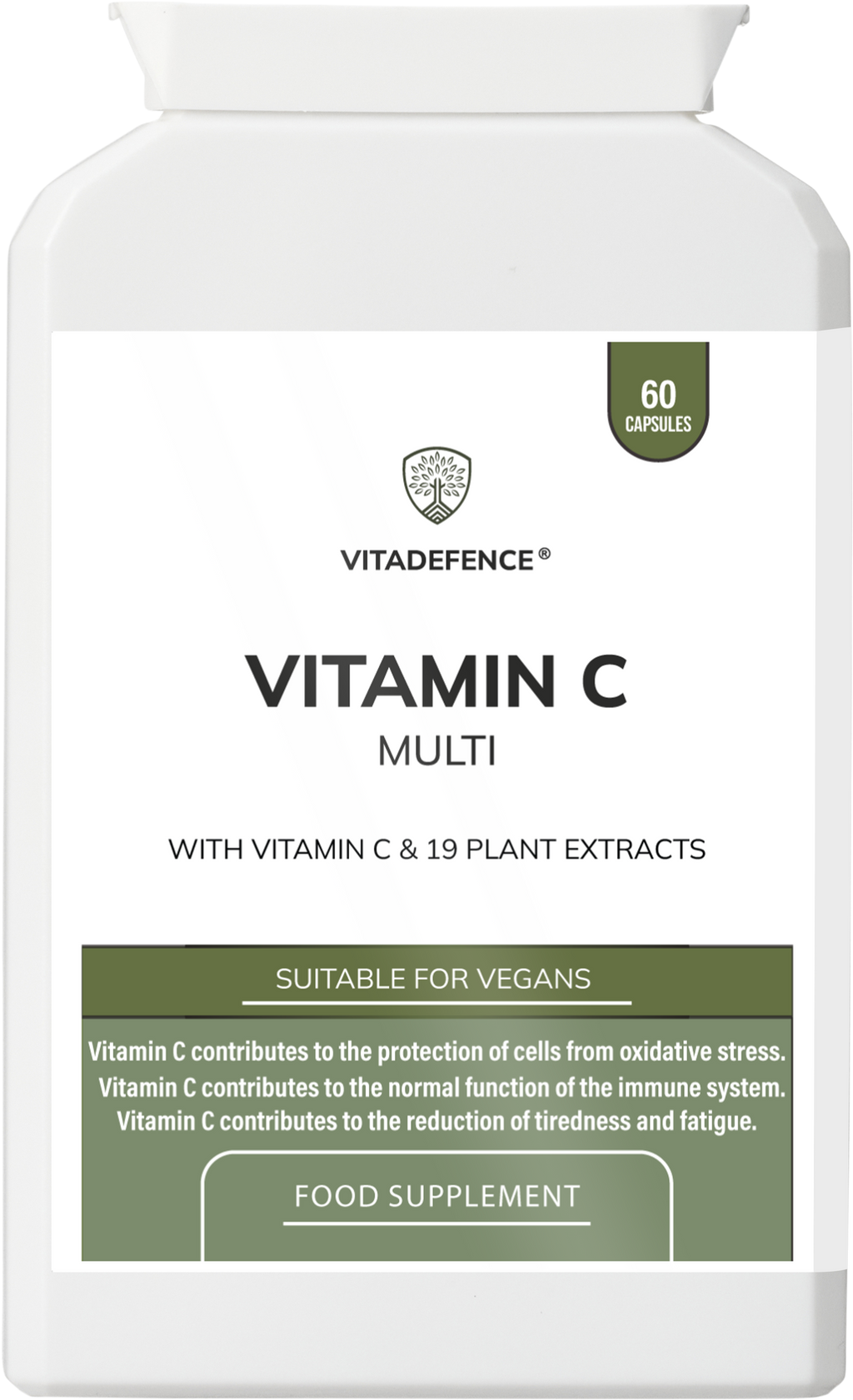 Vitamin C Multi | With Botanicals & Minerals – 60 Capsules