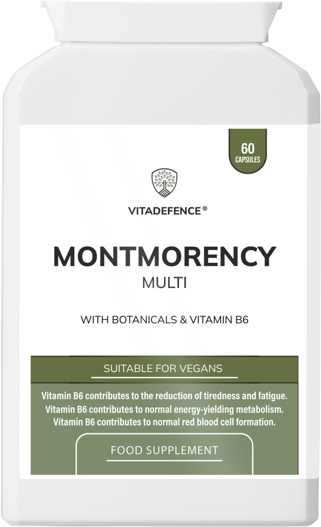 Montmorency Multi | With Vitamin B6, Beetroot & Tart Cherry – 60 Capsules