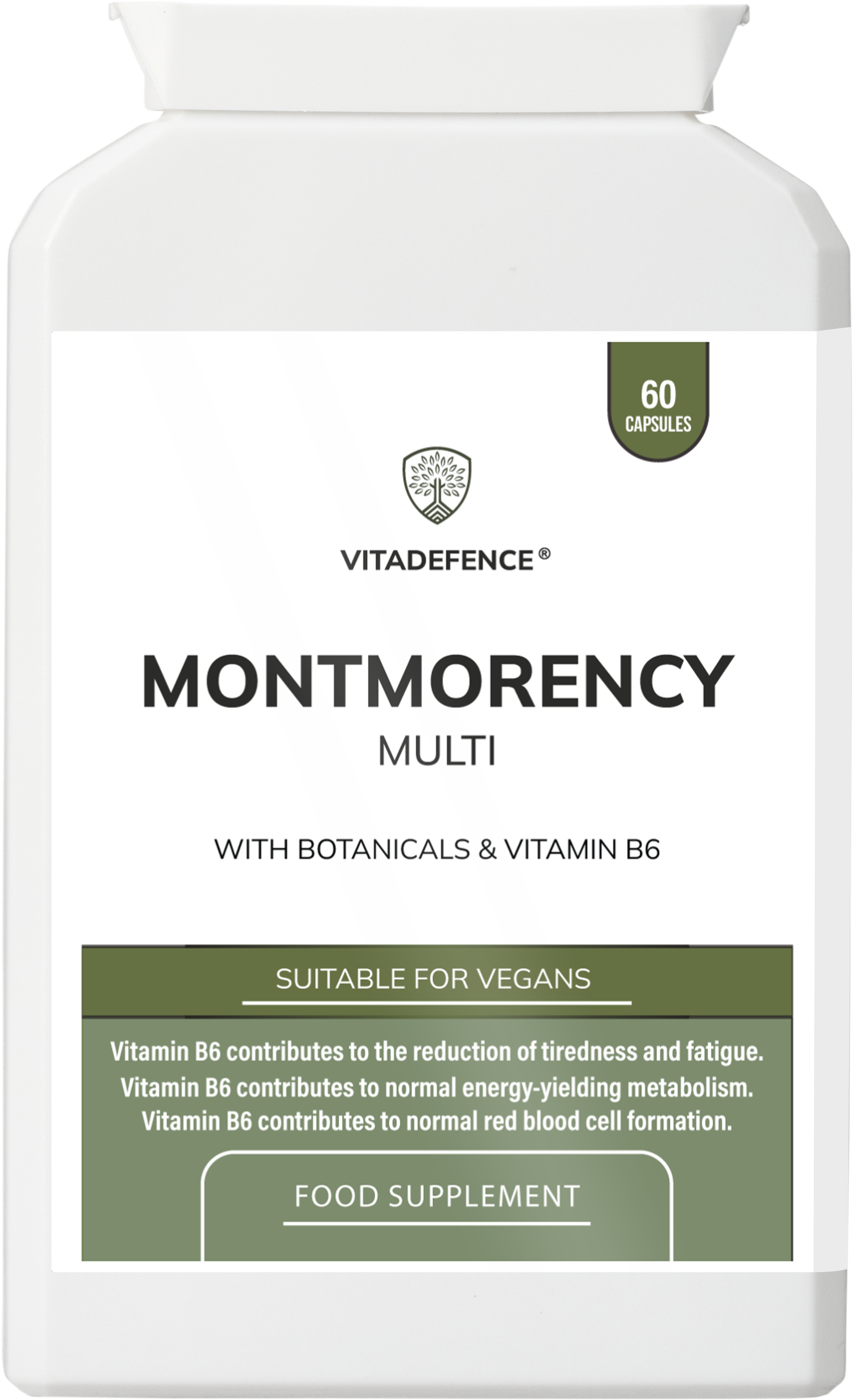 Montmorency Multi | With Vitamin B6, Beetroot & Tart Cherry – 60 Capsules