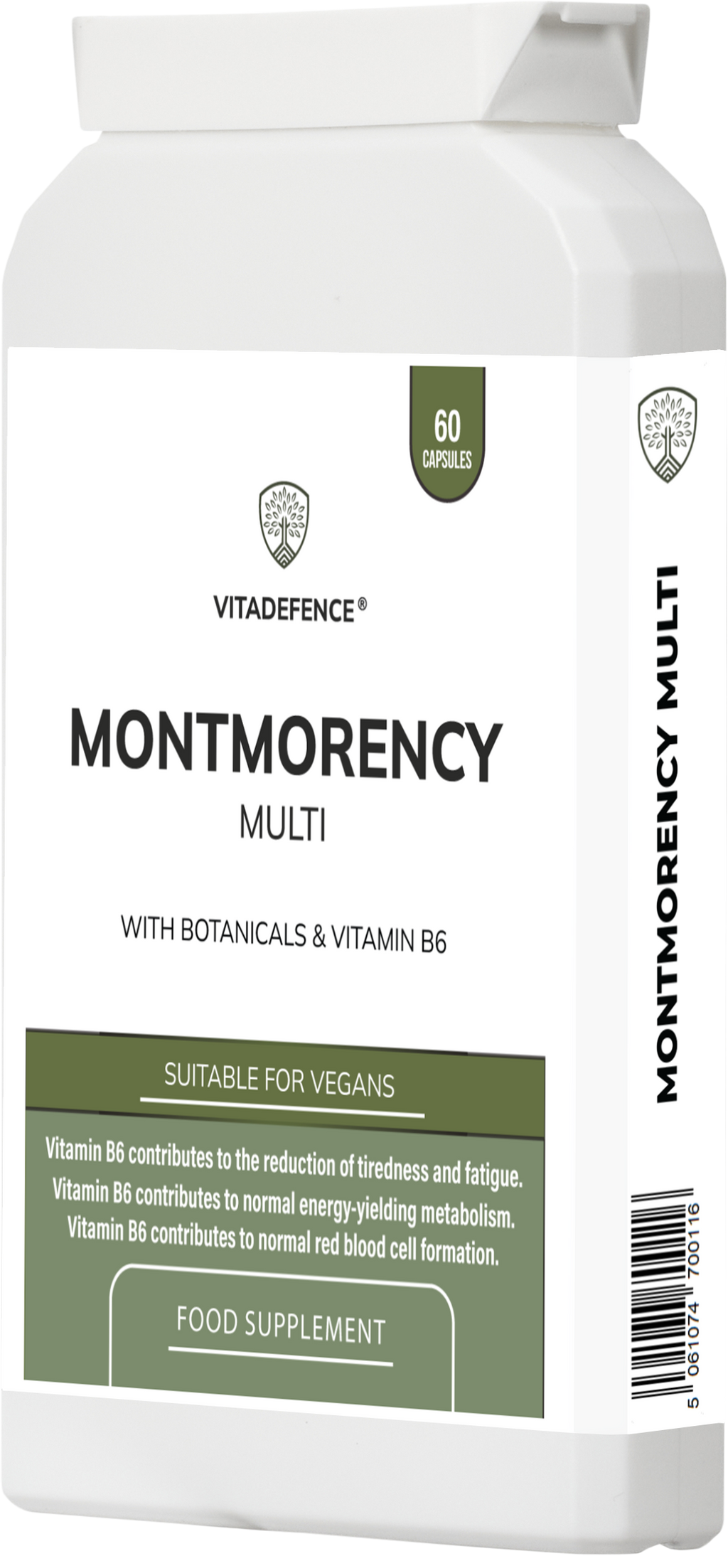 Montmorency Multi | With Vitamin B6, Beetroot & Tart Cherry – 60 Capsules