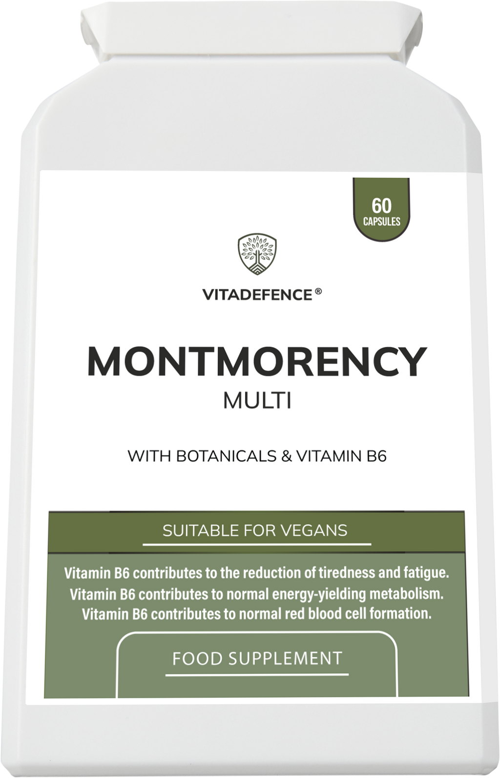Montmorency Multi | With Vitamin B6, Beetroot & Tart Cherry – 60 Capsules