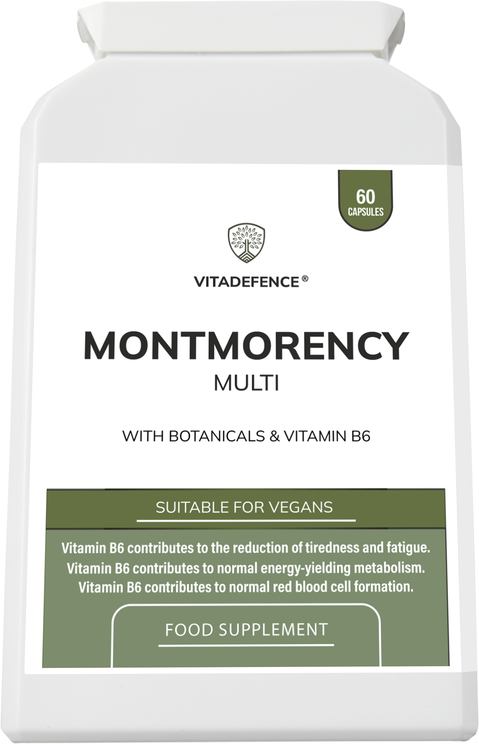 Montmorency Multi | With Vitamin B6, Beetroot & Tart Cherry – 60 Capsules
