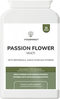 Passion Flower Multi | With Montmorency Cherry, Chamomile, Ashwagandha & Magnesium – 60 Capsule