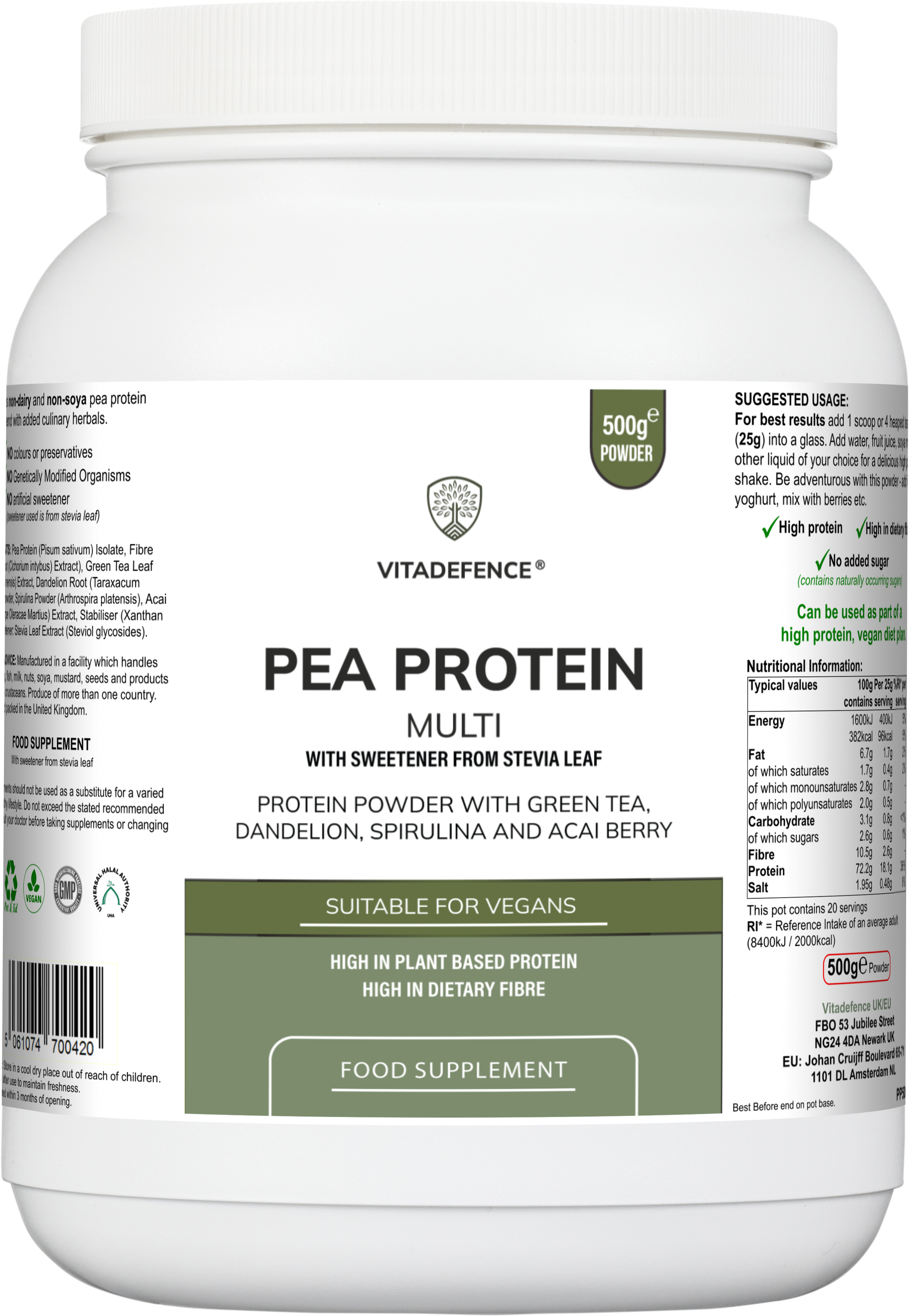Pea Protein Multi — 500 g