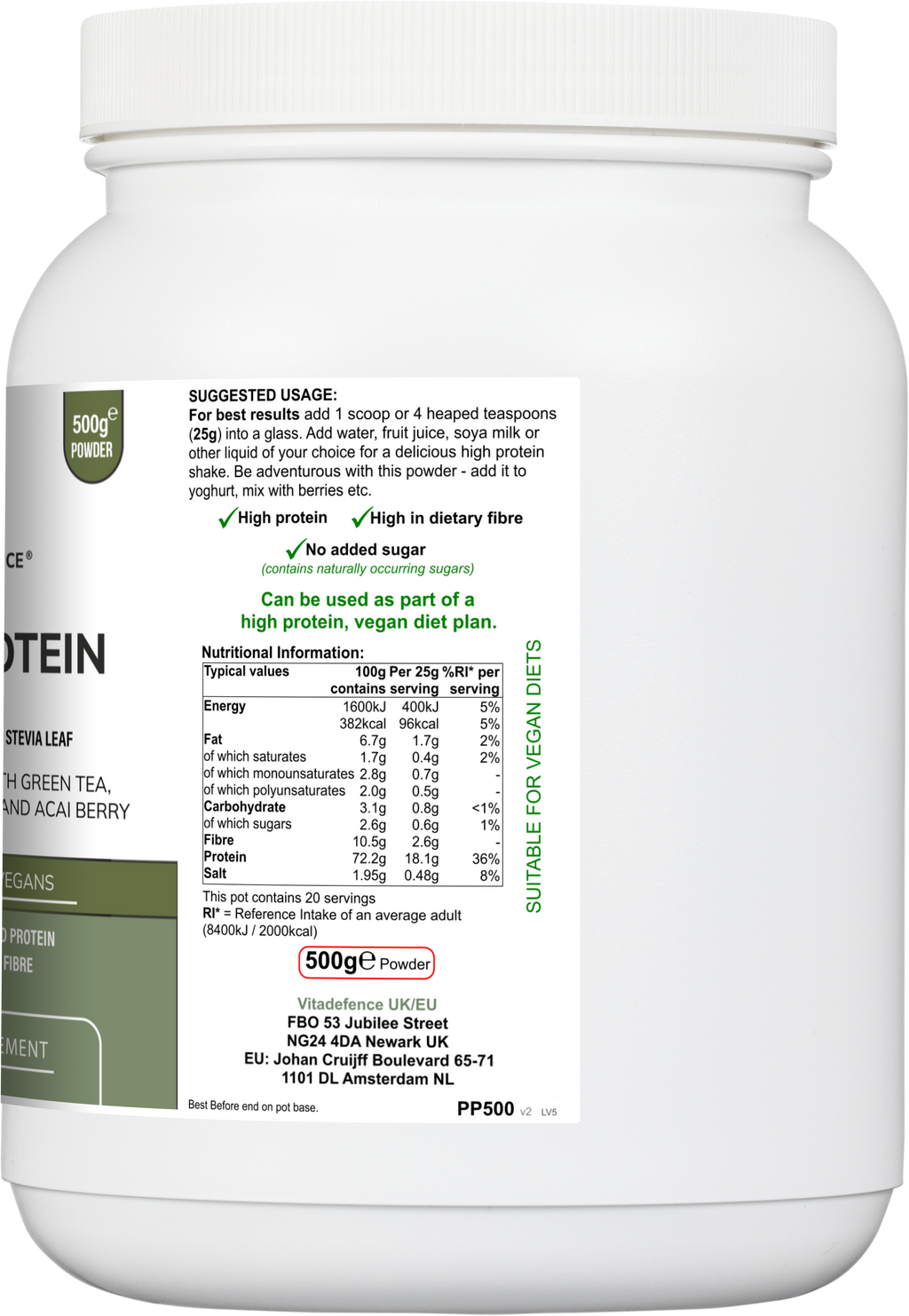 Pea Protein Multi — 500 g
