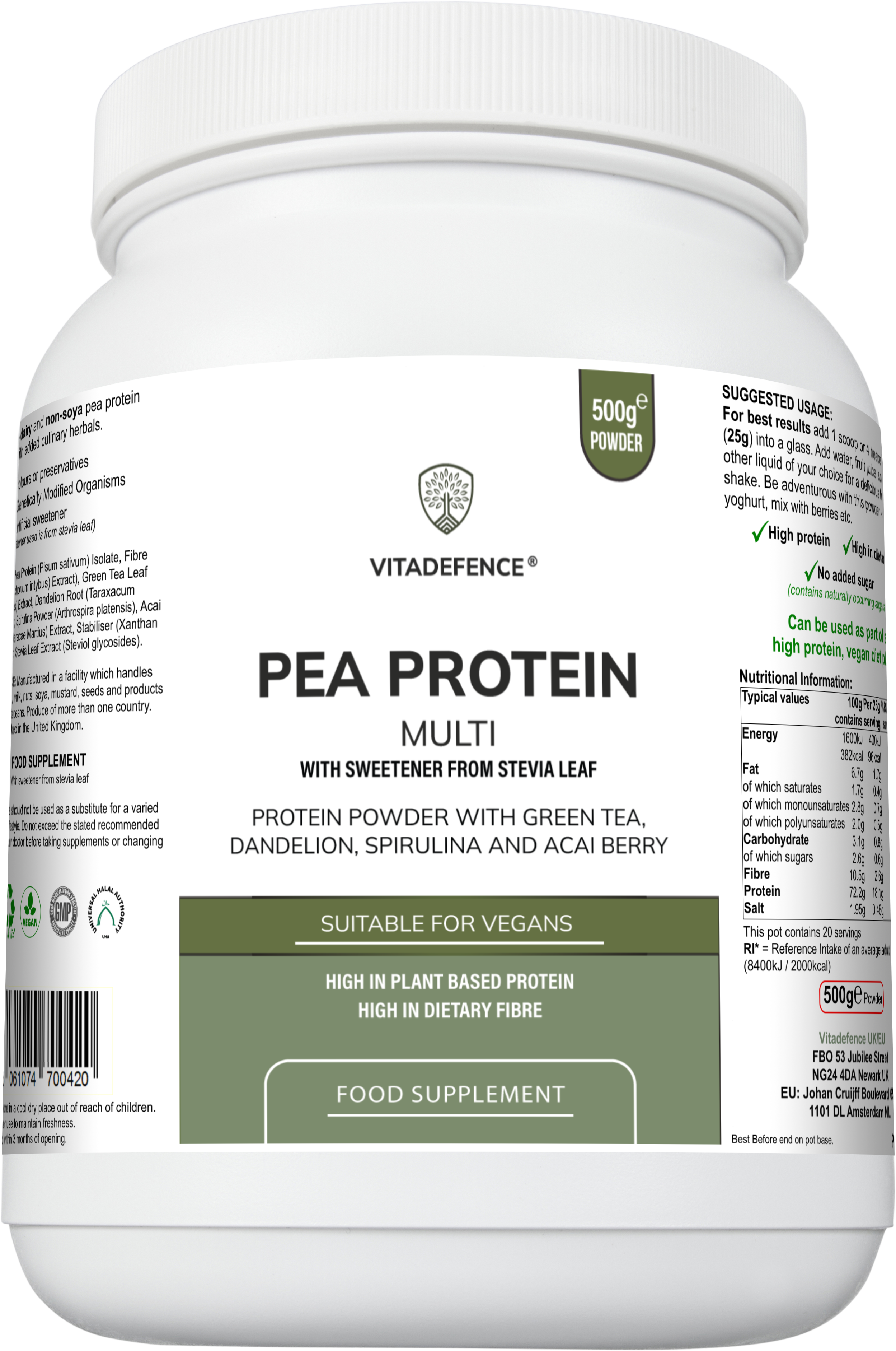 Pea Protein Multi — 500 g